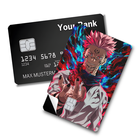 Credit Card Skin Sticker - Jujutsu Kaisen - Ryomen Sukuna