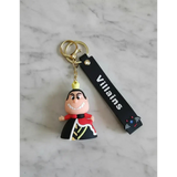 3D PVC Figure Keychain - Brujas Y Villanas - Chibi Queen Of Hearts