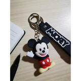 3D PVC Figure Keychain - Mickey and Friends - Mickey Mouse Waving