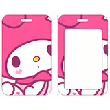 ID Card Badge Holder - Sanrio - My Melody Pink Full Face Close-up
