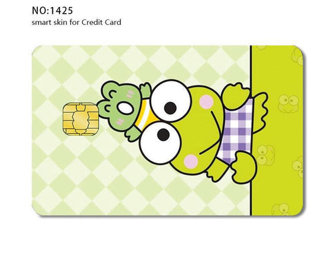 Credit Card Skin Sticker - Sanrio - Keropi