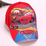 Baseball Cap - Cars - Lightning McQueen & Mater Red 95