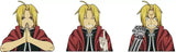 3D Lenticular Sticker - Fullmetal Alchemist - Edward Elric Three Forms