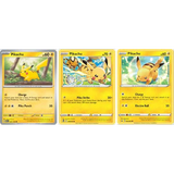 3D Lenticular Poster 12x16 - Pokémon - Pikachu Trading Card Trio