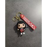 3D PVC Figure Keychain - Stranger Thing - Eddie Munson Playing Guitar