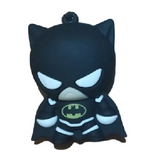 3D PVC Figure Keychain - Batman - Chibi Skeleton