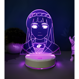 3D LED Night Light - Naruto - Hinata Hyuga