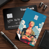 Credit Card Skin Sticker - One Piece - Shirtless Roronoa Zoro In Town