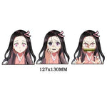 3D Lenticular Sticker - Demon Slayer -  Nezuko Turning Human