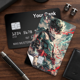 Credit Card Skin Sticker - My Hero Academia - Izuku Midoriya Deku In Costume - Holographic