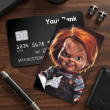 Credit Card Skin Sticker - Child's Play - Chucky Doll Portrait