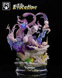 Statue & Figure - Pokemon - Mew & Mewtwo Evolution PVC Statue
