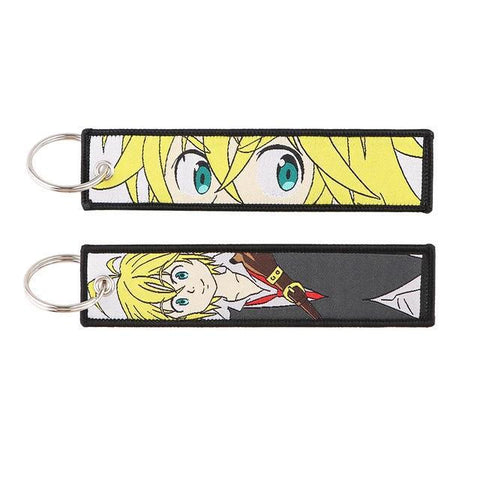 Embroidery Keychain - Seven Deadly Sins - Meliodas