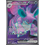 Card Keychain - Pokémon - Team Rocket's Nidoking ex Special Illustration Rare