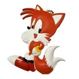 Sonic Tails Sitting PVC keychain