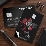 Credit Card Skin Sticker - Death Note - Ryuk The Shinigami Holding An Apple