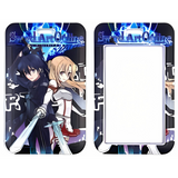 ID Card Badge Holder - Sword Art Online - Kirito And Asuna With Swords