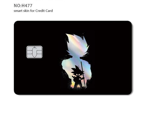 Credit Card Skin Sticker - Dragon Ball Z Holographic