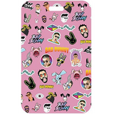 ID Card Badge Holder - Bad Bunny - Collage Purple ID Card