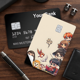 Credit Card Skin Sticker - Harry Potter - Chibi Harry Potter And Friends With HP Logo