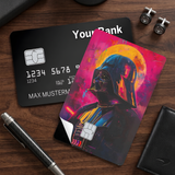 Credit Card Skin Sticker - Star Wars - Vader Neon Sunset Abstract Portrait