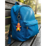 3D PVC Figure Keychain - Pokemon Charmander - Charmander Arms Outstretched