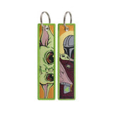 Embroidery Keychain - Star Wars - Mandalorian & Grogu