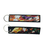 Embroidery Keychain - Demon Slayer - Tanjiro & Zenitsu