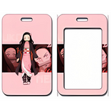 ID Card Badge Holder - Demon Slayer - Nezuko Kamado Pink Anime Art