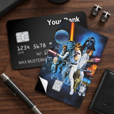 Credit Card Skin Sticker - Star Wars - A New Hope Poster Art - Holographic