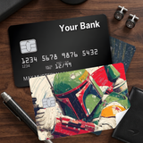 Credit Card Skin Sticker - Star Wars - Boba Fett Painted Action