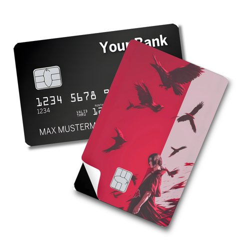 Credit Card Skin Sticker - Naruto - Sasuke Uchiha