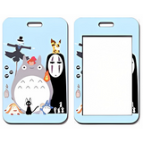 ID Card Badge Holder - Studio Ghibli - Totoro And Friends Blue Sky Scene
