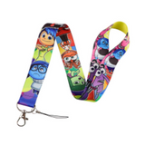 Lanyard - Inside Out - Joy, Sadness, Anger, Disgust, Fear, Bing Bong