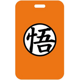 ID Card Badge Holder - Dragon Ball - Goku's Kanji Symbol Orange Card