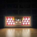 3D Paper Carving Light Lamp - Naruto Sage Mode