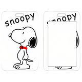 ID Card Badge Holder - Peanuts - Snoopy Standing With Red Collar