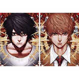 3D Lenticular Poster 12x16 - Death Note - L Lawliet, Light Yagami