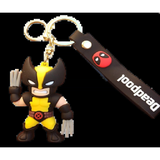 3D PVC Figure Keychain - Marvel - Wolverine Classic Claws Out
