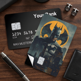 Credit Card Skin Sticker - DC Comics - Dark Knight Cityscape - Holographic