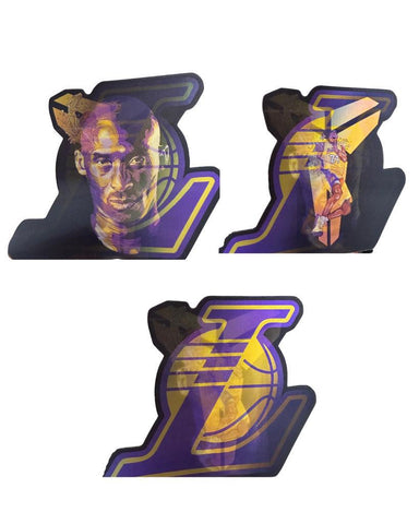 3D Lenticular Sticker - NBA - Lakers