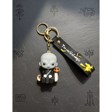 3D PVC Figure Keychain - Harry Potter - Chibi Voldemort With Nagini