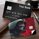 Credit Card Skin Sticker - Star Wars - Darth Vader Helmet Close-up Portrait