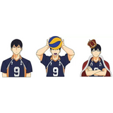 3D Lenticular Sticker - Haikyuu - Tobio Kageyama Three Forms