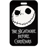 ID Card Badge Holder - The Nightmare Before Christmas - Jack Skellington Face With Title