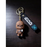 3D PVC Figure Keychain - Star Wars - Chewbacca Chibi Figure With Bandolier