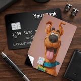 Credit Card Skin Sticker - Scooby-Doo - Close-up Of Scooby-doo's Face