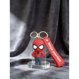 3D PVC Figure Keychain - Spider-Man - Chibi Hands On Hips