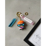 3D PVC Figure Keychain - Dexter's Laboratory - Dexter Arms Crossed