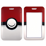 ID Card Badge Holder - Pokémon - Red And White Poké Ball Design